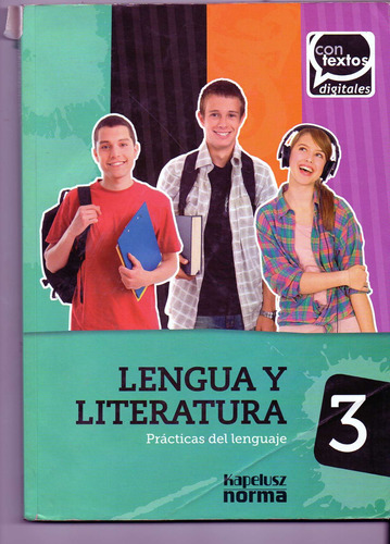 Lengua Y Literatura 3 Contextos Digitales - Kapelusz Usado