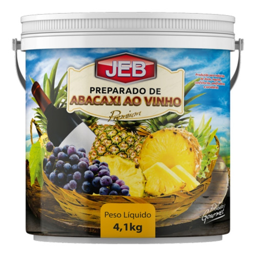 Preparado De Abacaxi Ao Vinho Jeb 4,1 Kg