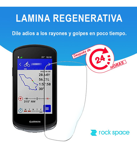 Lamina Hidrogel Para Gps Garmin Edge 840 - Rock Space