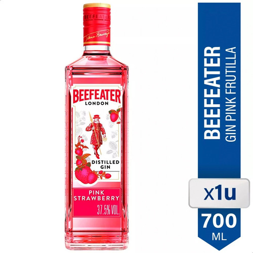 Beefeater Pink Gin 700ml Cocktails London Botella 01almacen