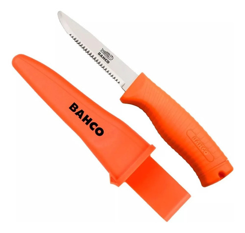 Cuchillo Bahco 1446 Float Supervivencia Flotante Reflectante Color Naranja