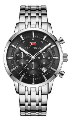 Reloj Para Hombre Mini Focus Mf0282g Mfa611901 Plateado