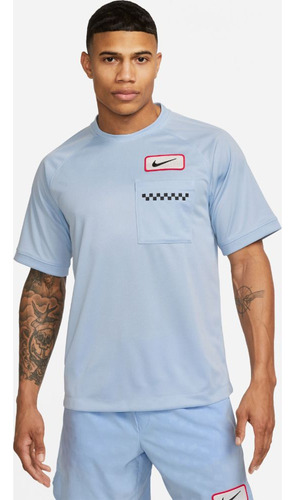 Dx8634-412 Nike Camiseta Manga Corta Hombre M Nk Df Top Dye 