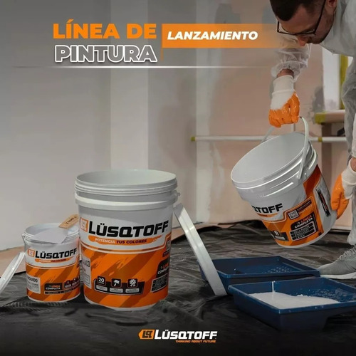 Enduido Plástico Interior Exterior 10 Lt Paredes Lüsqtoff