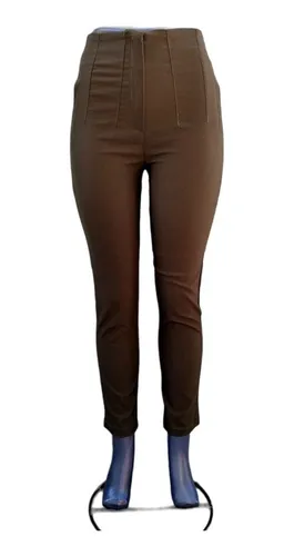 Pantalon De Vestir Mujer De Talle Alto Y Suelto