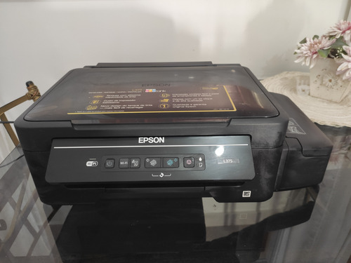 Para Arrumar Multifuncional Cor Epson Ecotank L375 127/220v Preto (Usado)