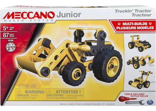 Meccano Junior Truckin' Tractor, Juego De Construcción De 4