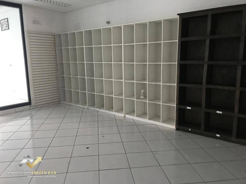 Salão Para Alugar, 400 M² Por R$ 12.000/mês - Vila Pires - Santo André/sp - Sl0171