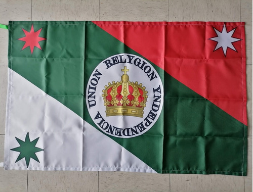 Bandera Mexico Ejercito Trigarante Historia Historica