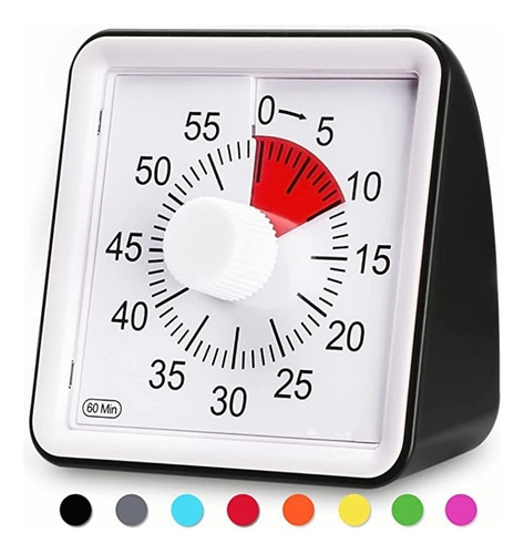 Visual 60 Minute Timer Present 2024