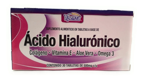 Ácido Hialurónico Ypenza 30 Tab Envio Full 