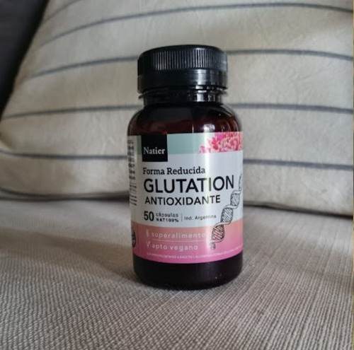 Capsulas De Glutation Antioxidante X 50 Cap - Natier