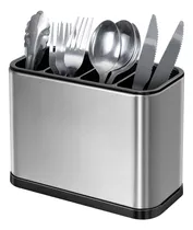 Comprar Porta Utensílios Cozinha Escorredor 4 Divisórias Talher Inox