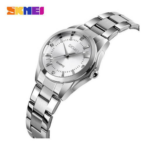Reloj De Cuarzo Inoxidable Analógico De Moda Skmei 1620