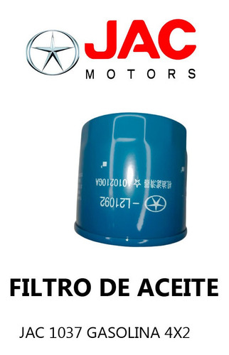 Filtro De Aceite Jac 1037