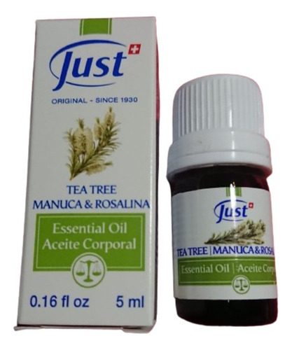 Aceite Esencial De Tea Tree Swiss Just 5ml