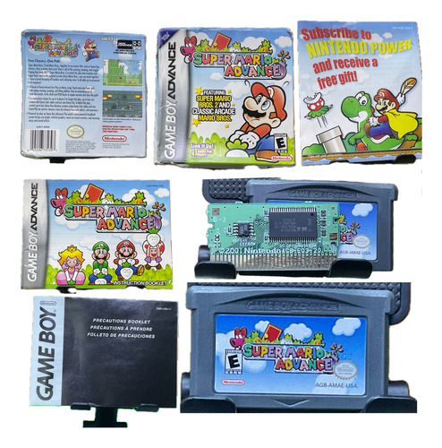 Super Mario Advance Game Boy Advance Gba Completo Original (Reacondicionado)