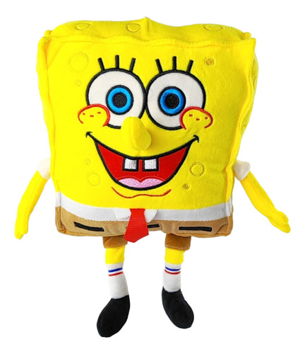 Peluche Bob Esponja Mediano Mide 32 Cm 