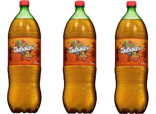 Kit 3 Refrigerante Tubaina Taubaiana Conti Pet Garrafa 2l