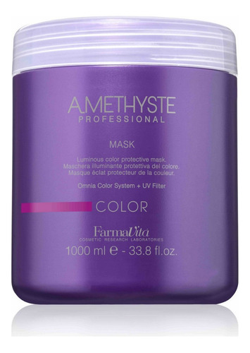 Farmavita Amethyste Color Mask 1000ml Protectora De Color