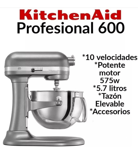 Batidora Kitchenaid Profesional 600