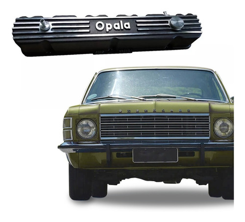 Tampa De Válvula Do Motor Opala 6cc Em Alumínio Para Opala