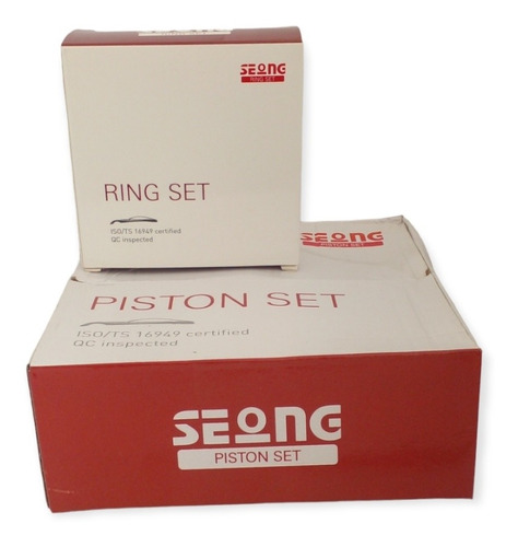 Pistones + Anillos Hyundai Atos/ Kia Picanto.  Standart 