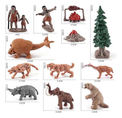 K A Figuras De Animales De Granja Adorno 6 Animal