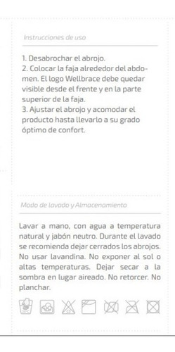 Imagen 4 de 7 de Faja Post Parto Cesárea Operación Suave Y Cómoda Compresión