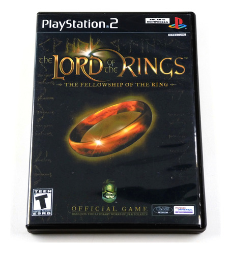 The Lord Of The Rings The Fellowship Of The Ring Origin. Ps2
