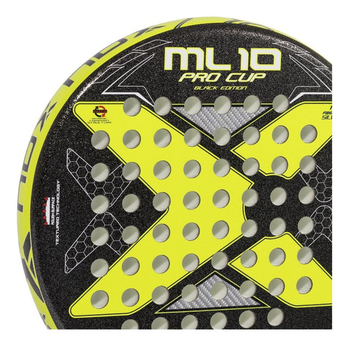 Imagen 3 de 7 de Pala Padel Nox Ml 10 Pro Cup Edición Arena Black