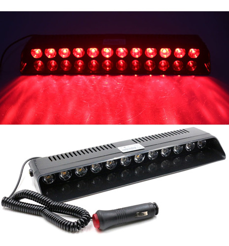 Imagen 4 de 6 de 12v 12led Coche Camión Luz Flash Ventosa Taza De Advertencia