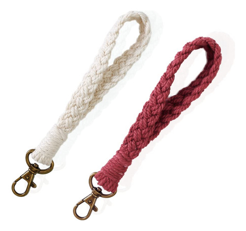 Llavero De Macrame, Llavero Bohemio, Cordon De Muneca, Llave