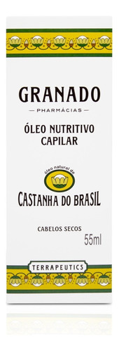 Óleo Capilar Terrapeutics Castanha Do Brasil 55ml Granado