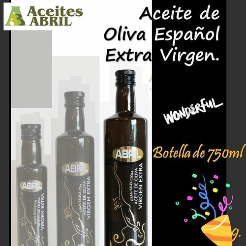 Caja De Aceite De Oliva Extra Virgen - Abril