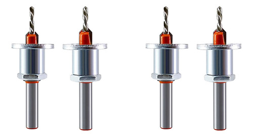 Avellanador Metálico De 8 Mm Con Tope De Profundidad, Paquet