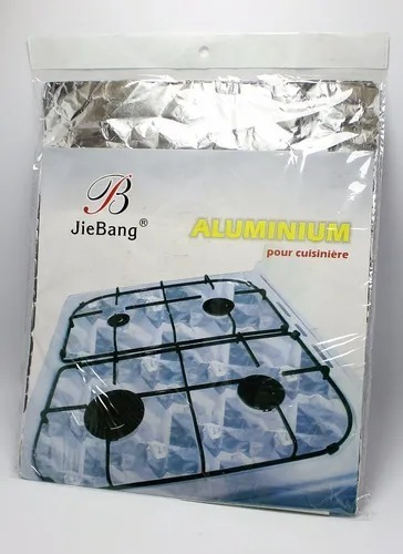 Papel Aluminio Cubre Cocina 50x60 Cm 1 Unidad