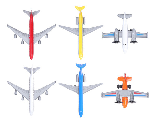 Set De Maquetas De Avión Para Niños Pequeños, Altamente Simu