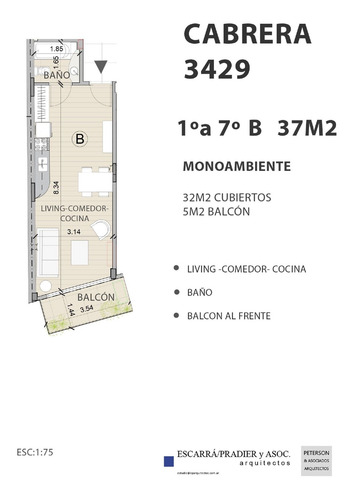 Imagen 15 de 21 de Venta Depto Monoambiente En Palermo Emprendimiento