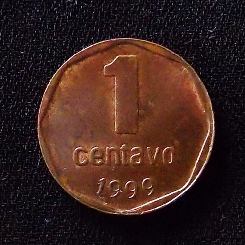 Argentina 1 Centavo 1999 Sc Cj 1.8 Reverso Medalla