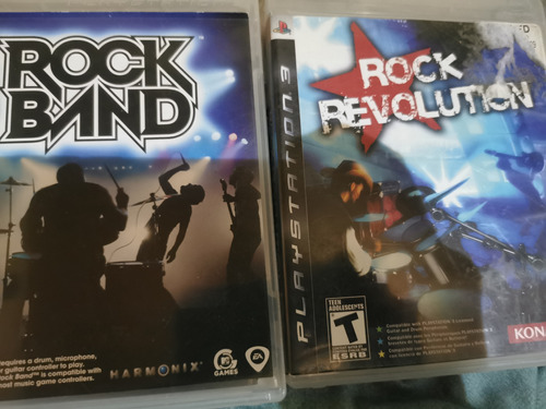 Rock Band + Rock Revolucion 1 Ps3 