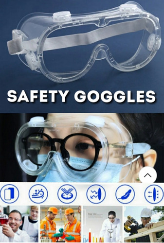 Lentes De Protección Seguridad Sobre Lentes Médicos Anti Fog