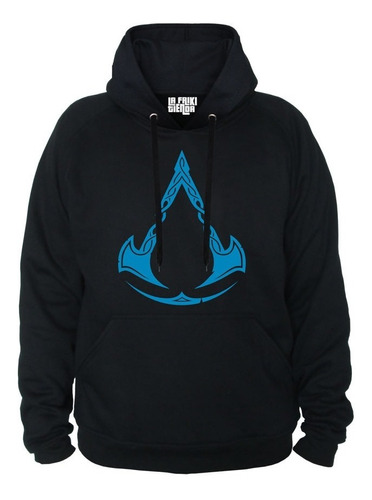 Buzo Buso Saco Con Capota Gamer Assassin's Creed Valhalla