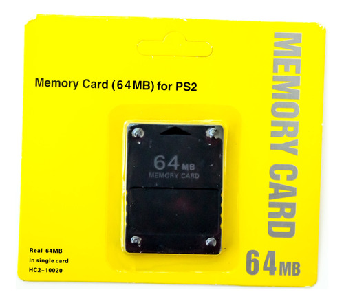 Memory Card 64mb Para Play Station 2 Ps2