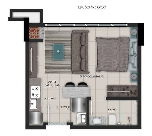 Apartamento Residencial Para Venda, Centro, Passo Fundo - Ap8497. - Ap8497-inc