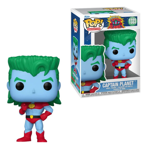 Funko Pop Captain Planet #1323 Pop! Anime Captain Planet