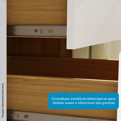 Cozinha Compacta Com 9 Portas 1 Gaveta E Espaço Para Wt
