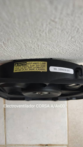 Electroventilador Corsa Aire Acondicionado 00 