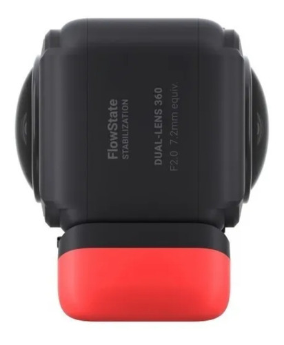 Imagen 3 de 3 de Videocámara Insta360 One R 360 Edition Standalone 5.7K negra y roja