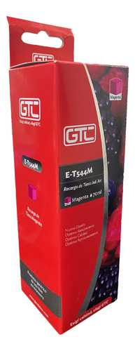 Botella Tinta T544 Magenta 70ml Compatible Epson Eco Tank